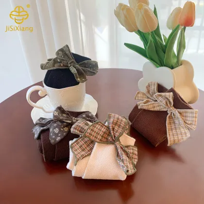 Cartoon Bow Baby Boneless Parent Child Socks