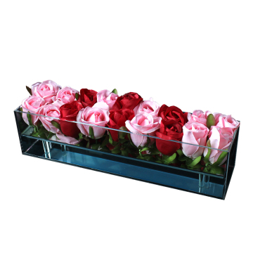 Customized case flower acrylic box storage box