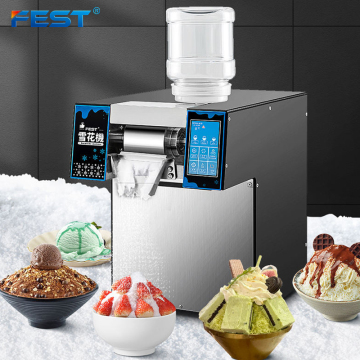 Automatic Snow Flake Ice Shaver Machine - High Efficiency Electric Ice Crusher