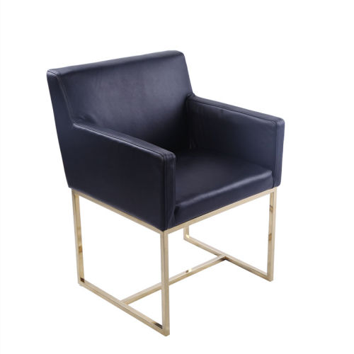 Emery Leather Modern Dining Chair