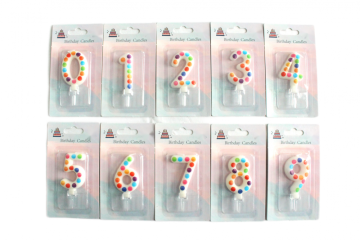 CANDLE OF NUMBERS 4