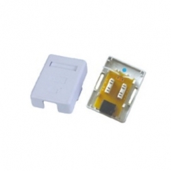 Surface Jack 1 Port Cat.6 RJ45