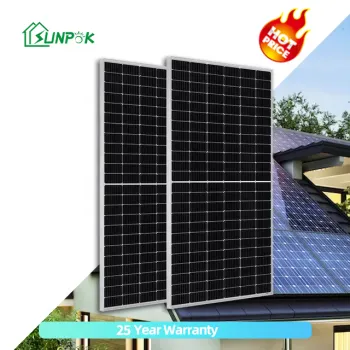Discounted Sunpok 550W & 500W Monocrystalline Solar Panel Kits with Glass Front Cover - Ideal for Rural Homesteads - Wholesale Available