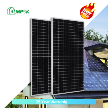 Discounted Sunpok 550W & 500W Monocrystalline Solar Panel Kits with Glass Front Cover - Ideal for Rural Homesteads - Wholesale Available