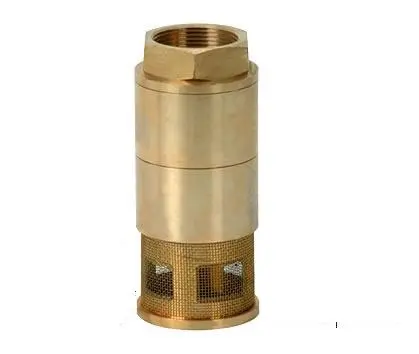 Brass Fuel Foot Valve