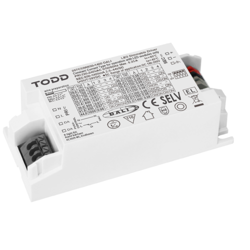 CC LED Driver 53W650-1400 DALI