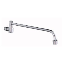 Single Handle Operation Chrome All Metal Body Kitchen Sink Faucet