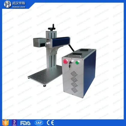 Colorful Galvanometer Scanner Fiber Laser Marking Machine With JPT laser