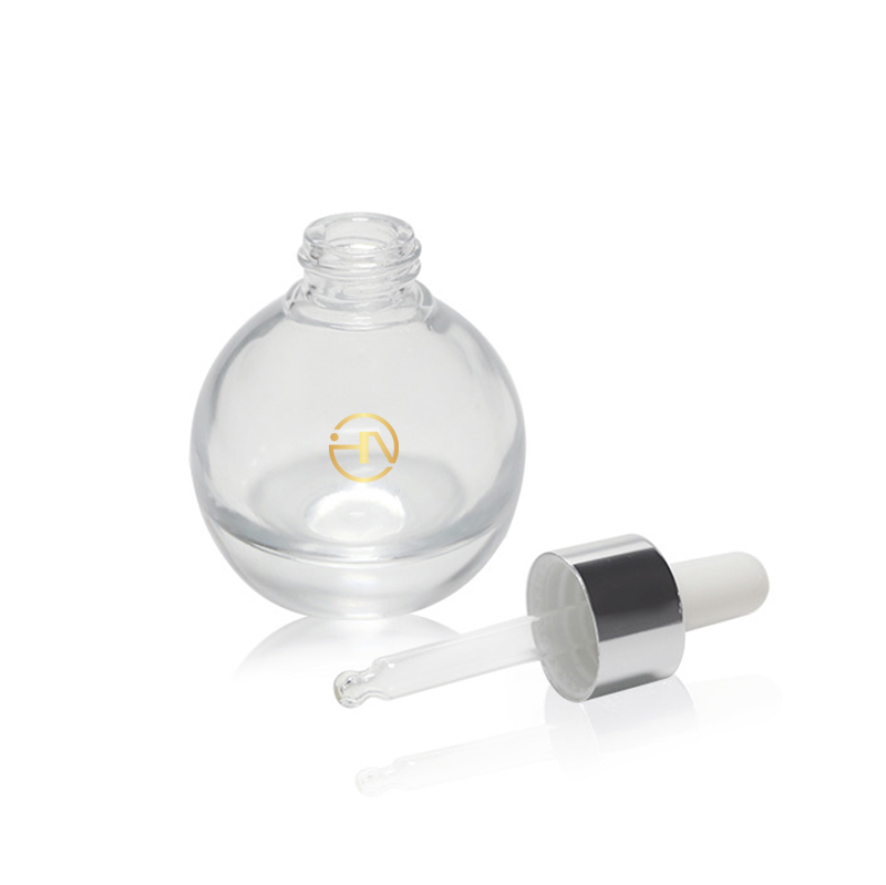 20g 30g Luxury Glass Serum Bottle with Dropper