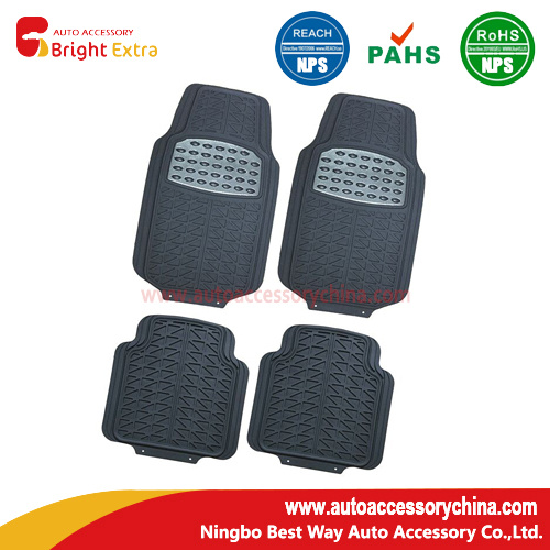 Yeni! Anti Slip Metalik Pad Oto Paspaslar