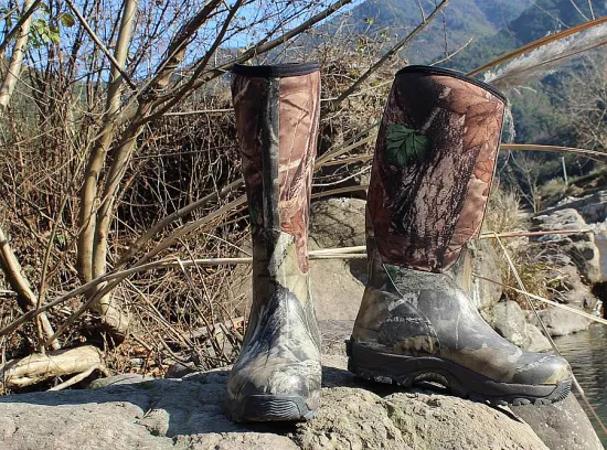 Camo rubber boots,Hunting camo rubber boots,Safety rubber boots.Fishing rubber boot,Forest camo boots,Loggers boots