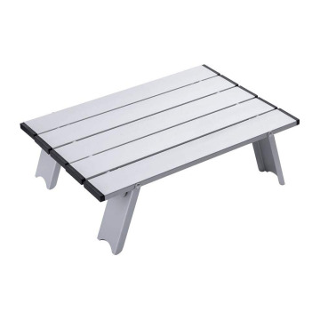 Mesa plegable ultraligera para exteriores de aleación de aluminio PEQUEÑA