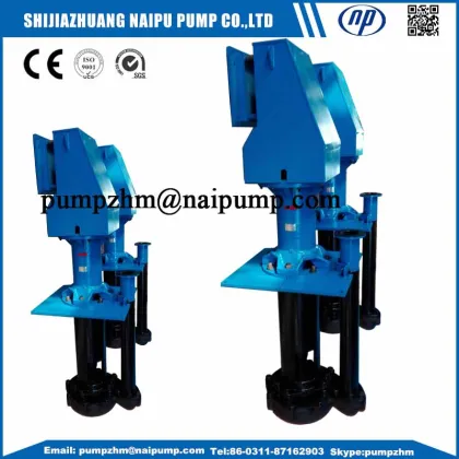 Vertical solid handing slurry pump