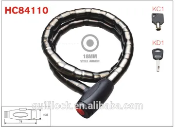 Carapace Lock,Armored Cable Lock,Motorbike Lock HC84110