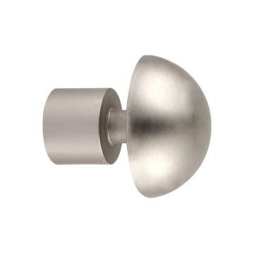 Silver Hemisphere Curtain Rod Wholesale