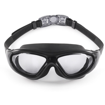 Adult Unisex Waterproof Swim Goggles with Wide View for Swimming Pools