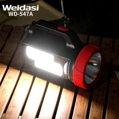 Factory Wholesale LED Searchlight: Long Distance, Portable, Rechargeable Powerful Searchlight