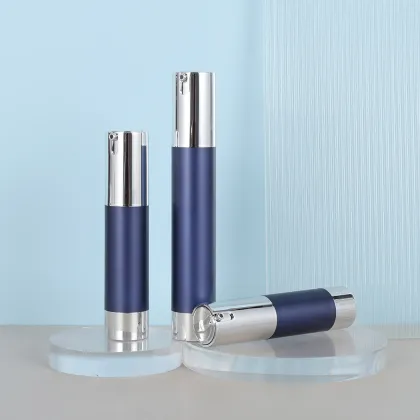 Empty Plastic Airless Lotion Cream Pump Bottles