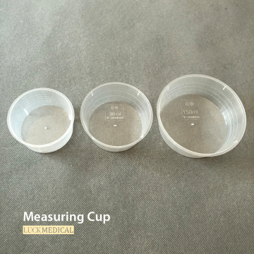 使い捨てプラスチック計量カップ医療グレード 50ml