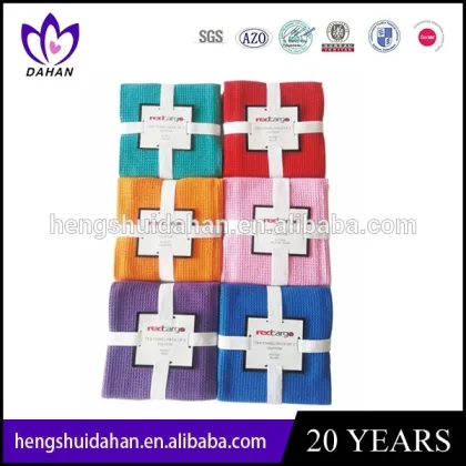 cheap yarn dyed waffle towels kitchen