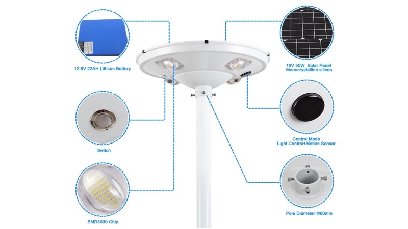 Solar Garden Light 8 Conew1