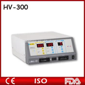 300W FDA marked High Frequency Electrosurgical Unit/Electro Cautery Unit / Electro Surgery Generator