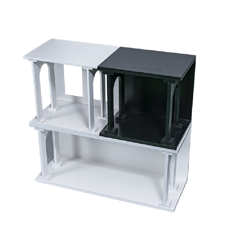 Wooden Corner Shelf For Living Room