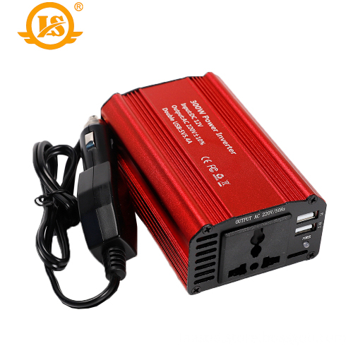 CHLASO portable car power inverter 12v 220v 300w overheat protection car inverter with dual USB output