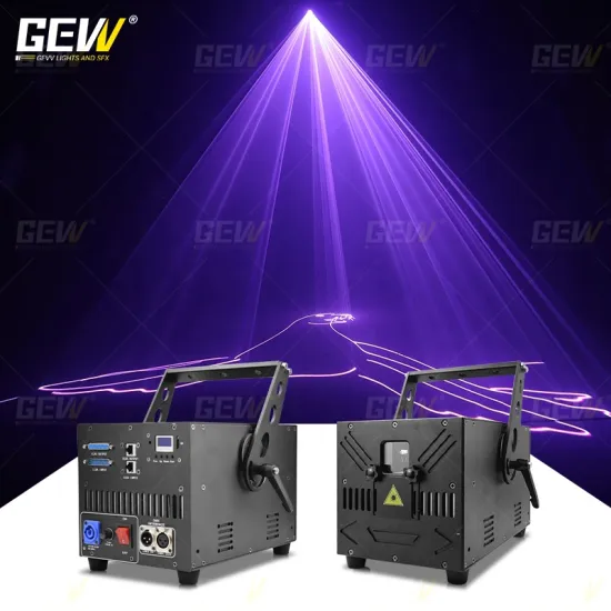 Nightclub Special Effects LED Stage Lights & RGB Laser Animations for DJ Disco Clubs
