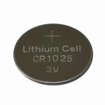 CR1025 Li/MnO2 Battery 3.0V for Mother Board, Back Up Power