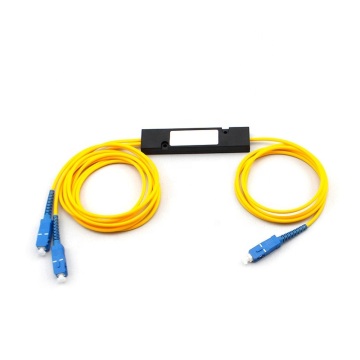 1x2 PLC ABS Box Fiber Splitter