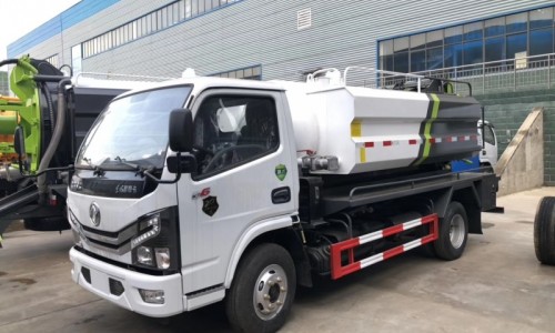 Dongfeng Euro 6 تنظيف شاحنة شفط 3.5 سم