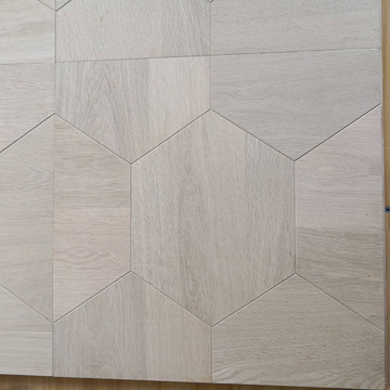 DMF0014 OAK Hexagon Pattern Parquet Panels