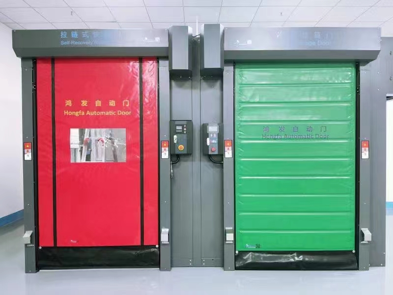 High Fast Roll-Up Electric PVC Rolling Door