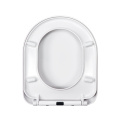 U-Shape Duroplast Toilet Seat-Soft Close White