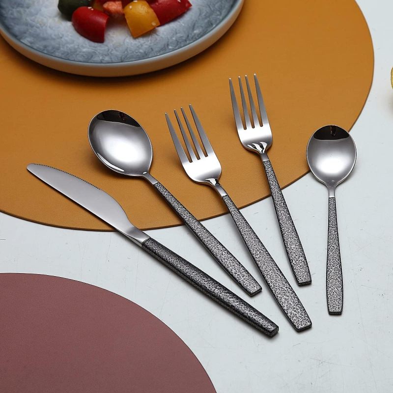 Stainless Steel Knives Spoons Forks Flatware Set Utensils Set Cutlery Set Service For 4