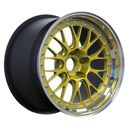 Custom Replication 18x10j BBS Style Split Rim Alloy Wheels for Car Modification