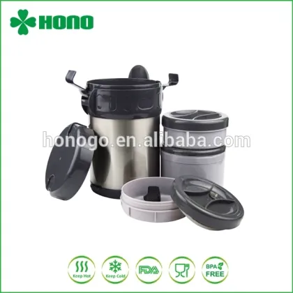 1800ML Double Wall Thermos Lunch Box With Spoon and Fork