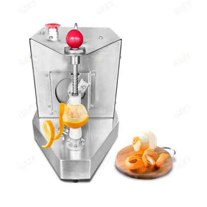 Automatic Stainless Steel Fruit Peeler - Persimmon and Lemon Skin Removing Machine