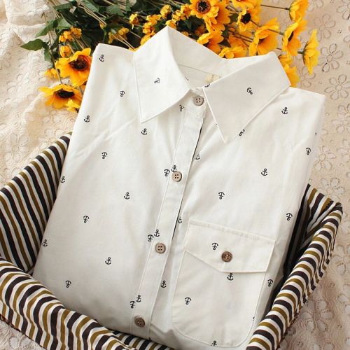 Lady Fashion Shirt, Printed