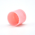 24/410 20/410 plastic shampoo bottle press disk flip top cap pink