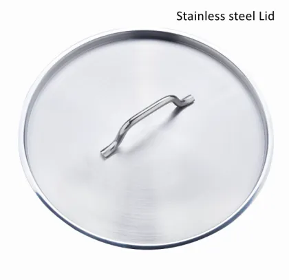 Stainless Steel Covered Stock Pot for steaming