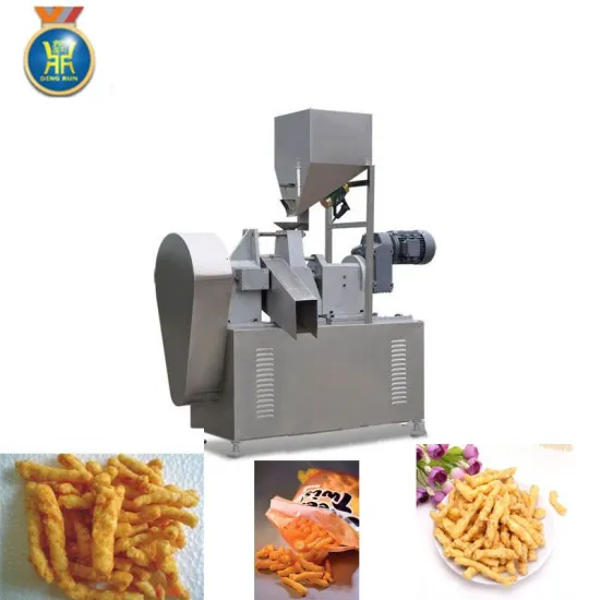 Nik Naks kurkure / corn curls snacks food making machines in South Africa