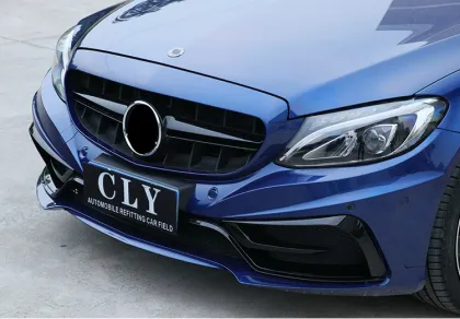 Mercedes-Benz C Class W205 Front Bumper Modified Carlson Kit