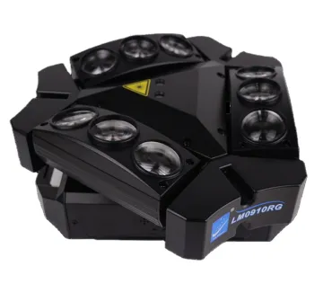 New Coming LED Moving Spider light +R/G Laser light Big Dipper LM0910RG