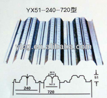 Construction steel bridge decking