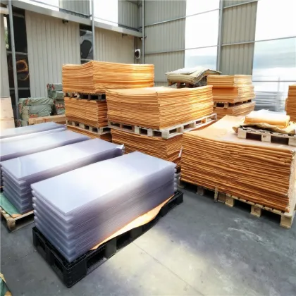 clear polycarbonate plastic glass sheet