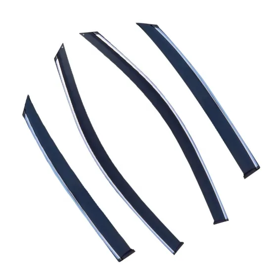 4PCS Sun Visor Door Visor Window Visor Rain Sun Guard for Hyundai Elantra 2017