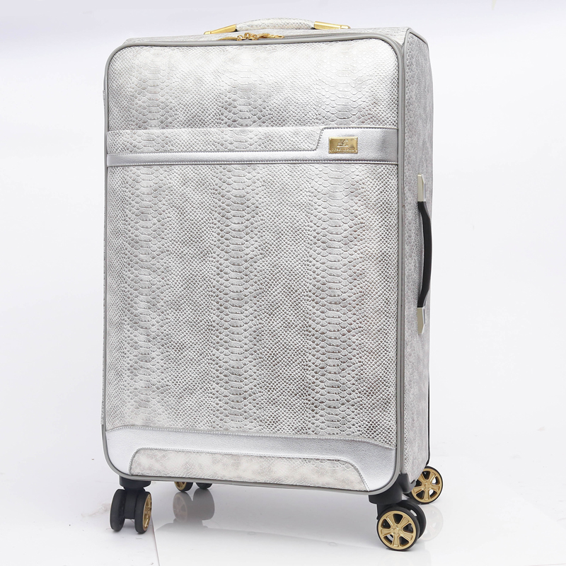 vantage pu leather luggage