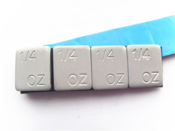 1/4OZ fe adhesive wheel balance weight